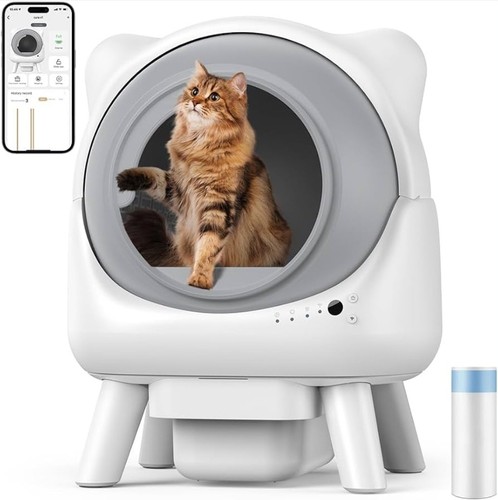 Lettiera gatto autopulente - gatto,