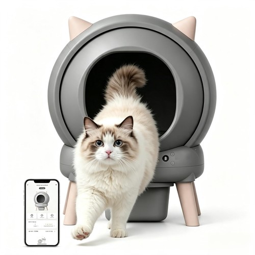 Lettiera gatto autopulente - lettiera, con