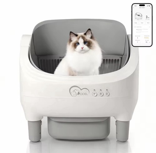 Lettiera per gatti autopulente - gatti,