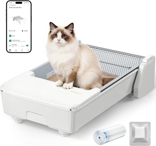 Lettiera gatto autopulente - lettiera,