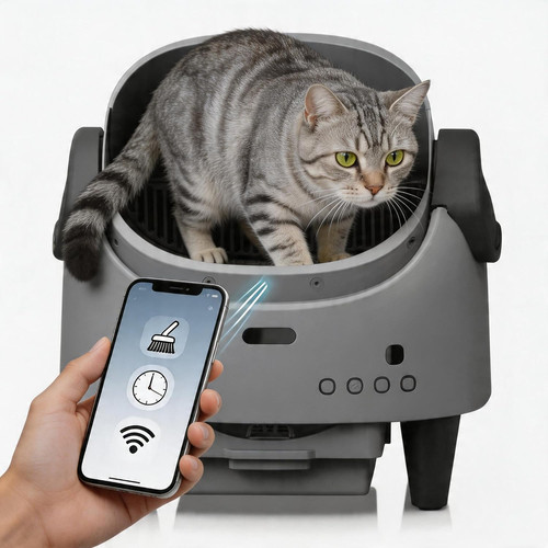 Lettiera gatto autopulente - lettiera,