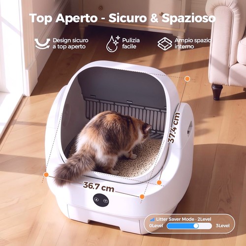 Lettiera gatto autopulente - lettiera,