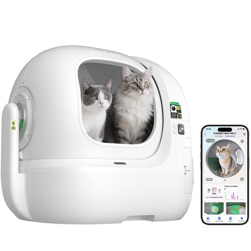 Purobot max pro lettiera - max, 2