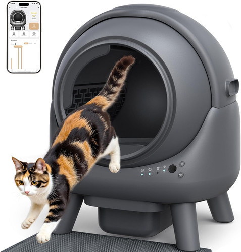 Lettiera gatto autopulente - gatto,
