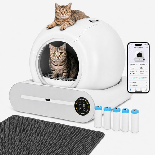 Lettiera gatto autopulente xxl - gatto,